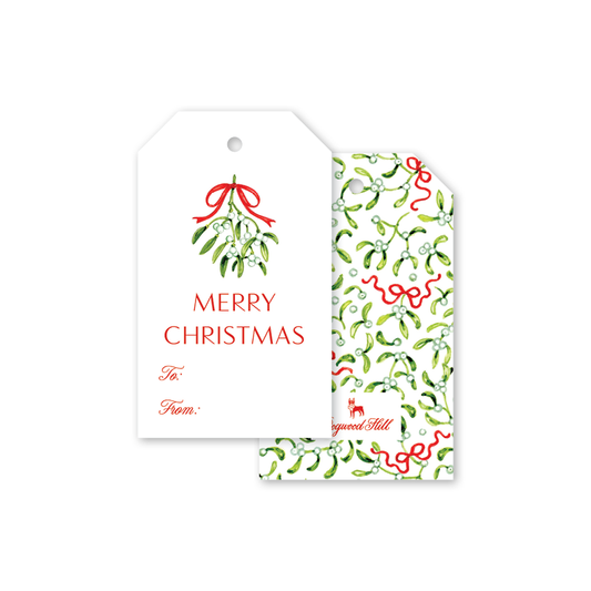 Mistletoe Gift Tags