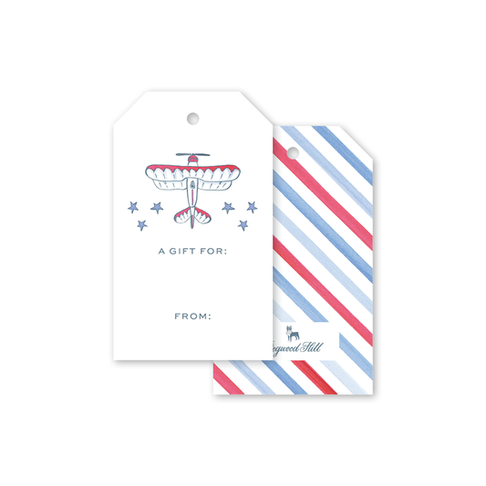 Airplane Gift Tags