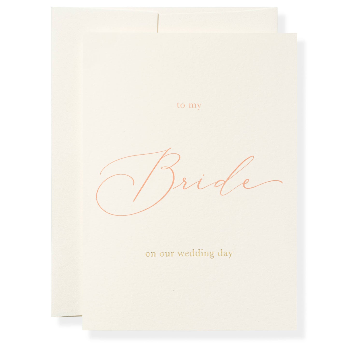 To My Bride Greeting Card